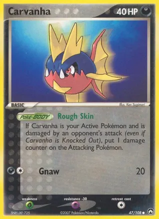 Carvanha — EX Power Keepers