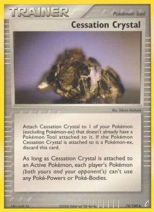 Cessation Crystal — Crystal Guardians Pokémon TCG card by Takumi Akabane
