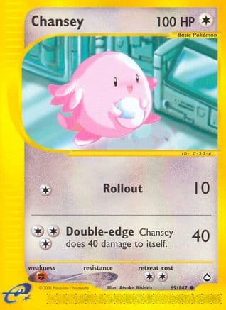 Chansey — Aquapolis