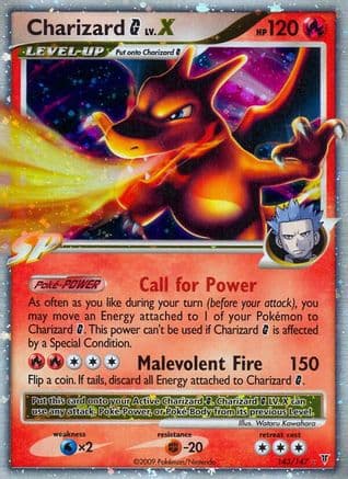 Charizard G Lv.X — Pokémon TCG card