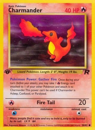 Charmander — Team Rocket