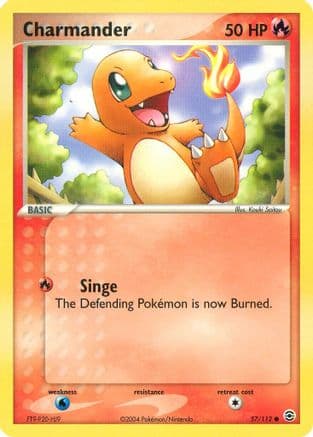 Charmander - 057/112 — EX FireRed & LeafGreen
