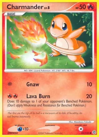 Charmander — Secret Wonders Pokémon TCG card by Masakazu Fukuda