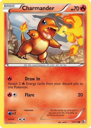 Charmander — Legendary Treasures Pokémon TCG card by match