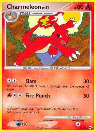 Charmeleon — Arceus Pokémon TCG card by Sumiyoshi Kizuki