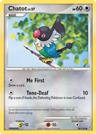 Chatot — Diamond and Pearl