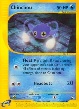Chinchou (70) — Aquapolis