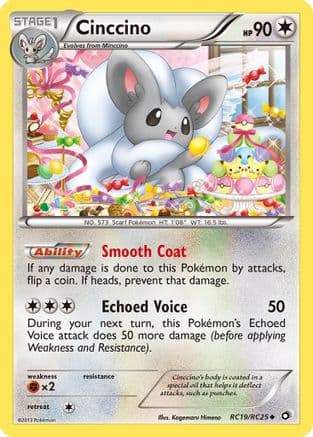 Cinccino — Legendary Treasures: Radiant Collection