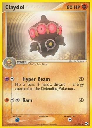 Claydol - 31/101 — EX Hidden Legends