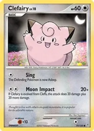Clefairy — Diamond and Pearl
