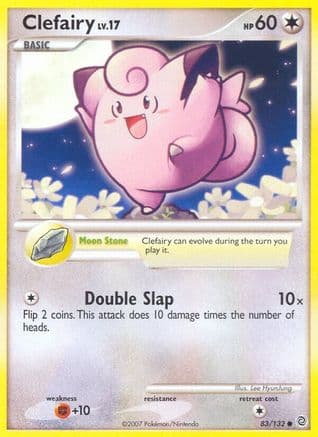 Clefairy — Secret Wonders Pokémon TCG card by Lee HyunJung