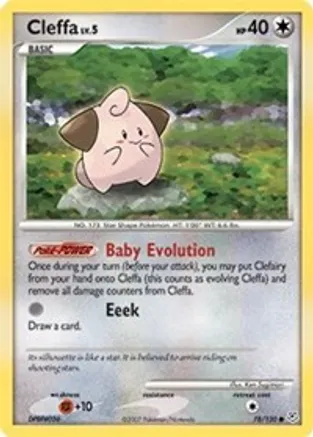 Cleffa — Diamond and Pearl
