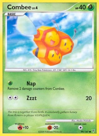 Combee — Supreme Victors Pokémon TCG card by Atsuko Nishida