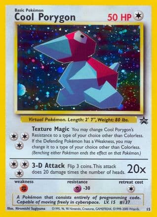 Cool Porygon — WoTC Promo
