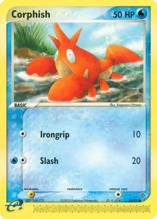 Corphish - 53/97 — Dragon Pokémon TCG card by Kagemaru Himeno