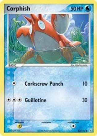 Corphish - 062/110 — EX Holon Phantoms Pokémon TCG card by Mitsuhiro Arita