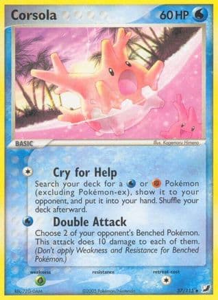 Corsola — Unseen Forces Pokémon TCG card by TOKIYA