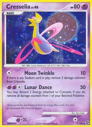 Cresselia — Great Encounters Pokémon TCG card by Mitsuhiro Arita