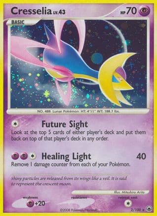 Cresselia — Majestic Dawn Pokémon TCG card by Mitsuhiro Arita