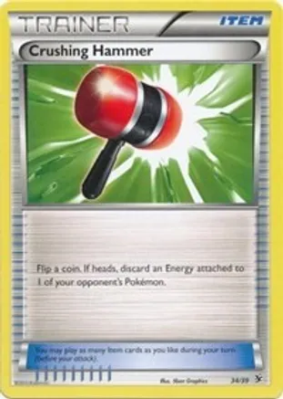 Crushing Hammer — Kalos Starter Set Pokémon TCG card by 5ban Graphics