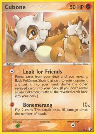 Cubone — EX Team Rocket Returns