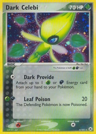 Dark Celebi — EX Hidden Legends