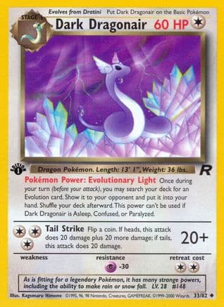 Dark Dragonair — Team Rocket