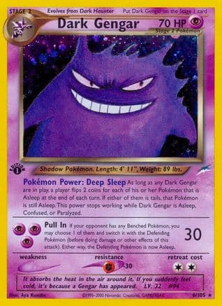 Dark Gengar — Pokémon TCG card