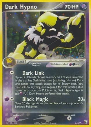 Dark Hypno — EX Team Rocket Returns Pokémon TCG card by Kouki Saitou