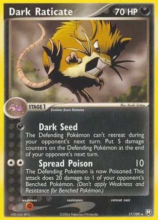 Dark Raticate — EX Team Rocket Returns