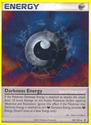 Darkness Energy — Secret Wonders Pokémon TCG card by Takumi Akabane