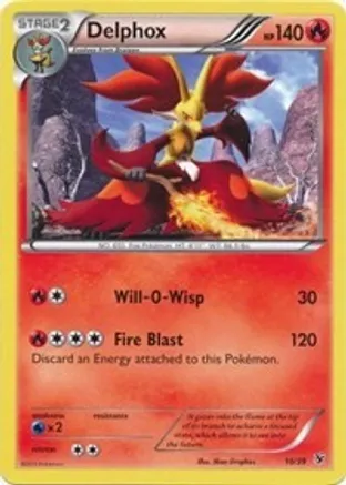 Delphox — Kalos Starter Set