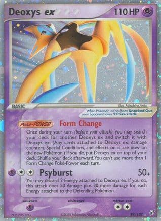 Deoxys ex (Attack Forme) — EX Deoxys