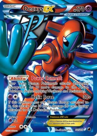 Deoxys EX (Team Plasma) (Full Art) — Plasma Freeze