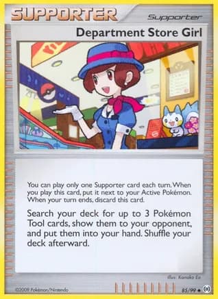 Department Store Girl — Arceus Pokémon TCG card by Kanako Eo