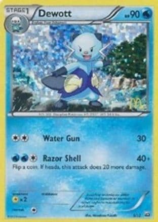 Dewott - 5/12 — McDonald's Promos 2012 Pokémon TCG card by Mitsuhiro Arita