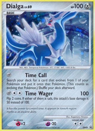 Dialga - DP49 — Diamond and Pearl Promos Pokémon TCG card by Kagemaru Himeno