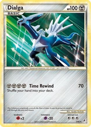 Dialga — Call of Legends Pokémon TCG card by Ayaka Yoshida
