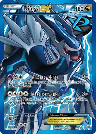 Dialga EX (Team Plasma) (99 Full Art) — Plasma Blast