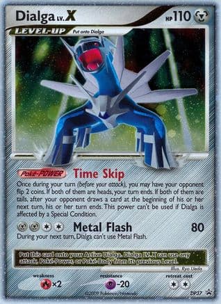 Dialga LV.X - DP37 — Diamond and Pearl Promos Pokémon TCG card by Ryo Ueda