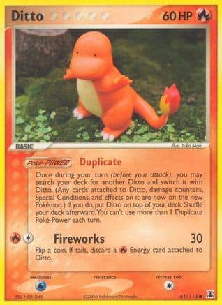 Ditto - 61/113 (Charmander) — Delta Species