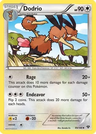 Dodrio — XY Base Set