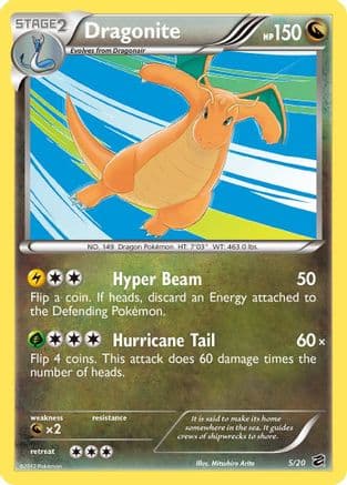 Dragonite — Pokémon TCG card