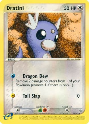 Dratini — Dragon Pokémon TCG card by Aya Kusube