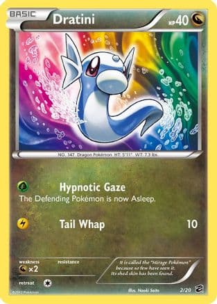 Dratini (2) — Pokémon TCG card