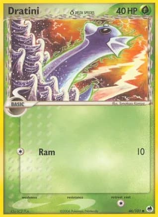 Dratini (Delta Species) — EX Dragon Frontiers