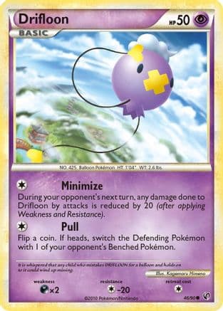 Drifloon — Undaunted Pokémon TCG card by kodama