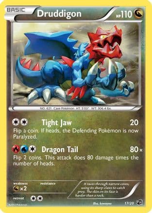 Druddigon — Dragon Vault Pokémon TCG card by kawayoo