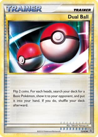 Dual Ball — Unleashed Pokémon TCG card by Takashi Yamaguchi