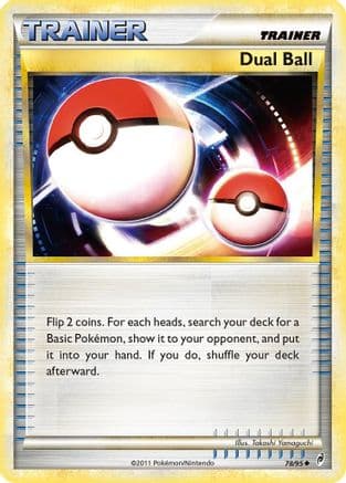 Dual Ball — Call of Legends Pokémon TCG card by Takashi Yamaguchi